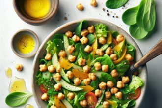 Chickpea Salad Magic: A Nutritious Twist on Classic Greens