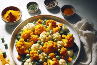 Golden Glow: How to Make Roasted Cauliflower with Turmeric