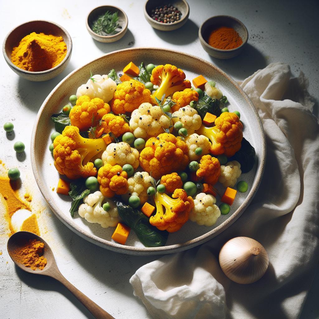 Golden Glow: How to Make Roasted Cauliflower with Turmeric