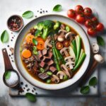 Hearty Beef and Mushroom Soup: A Savory Comfort Delight