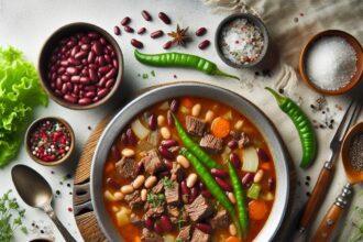Hearty Beef and Bean Soup: A Nutritious Comfort Classic