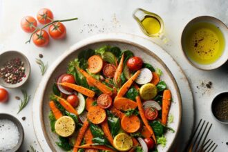 Roasted Carrot Salad: A Vibrant Twist on Classic Greens