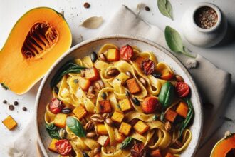 Savory Roasted Butternut Squash Pasta: A Fall Favorite Recipe