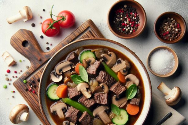 Hearty Beef and Mushroom Soup: A Comfort Food Classic
