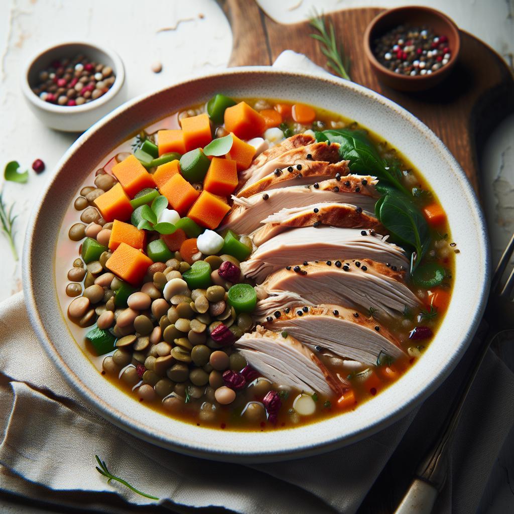 Hearty Turkey and Lentil Soup: A Nourishing Flavor Fusion