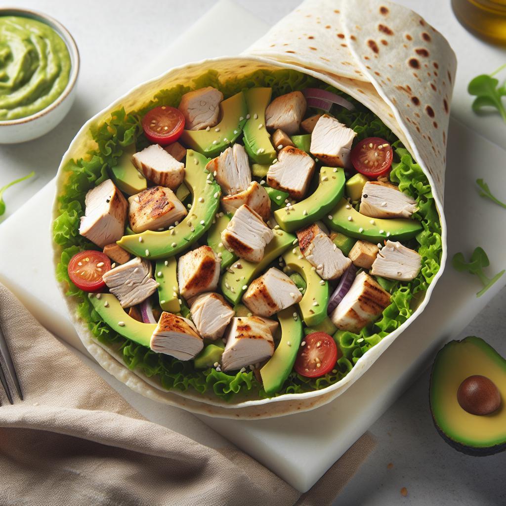 Deliciously Fresh: How to Make Chicken Avocado Wraps