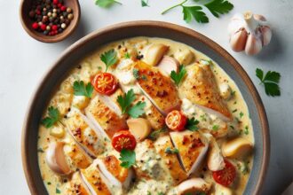 Sensational Creamy Garlic Chicken: A Flavorful Classic Recipe