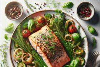 Herb-Kissed Baked Salmon: A Flavorful, Healthy Delight