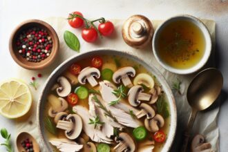 Hearty Turkey and Mushroom Soup: A Savory Comfort Classic