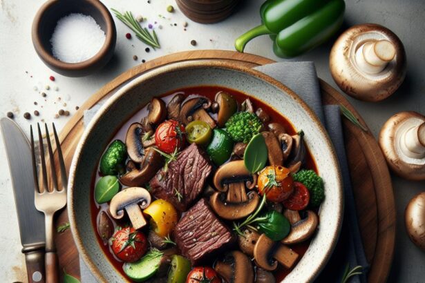 Hearty Beef and Mushroom Stew: A Savory Comfort Classic