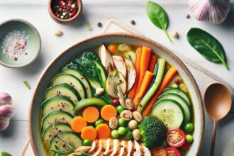 Hearty Turkey and Vegetable Soup: A Nutritious Comfort Bowl