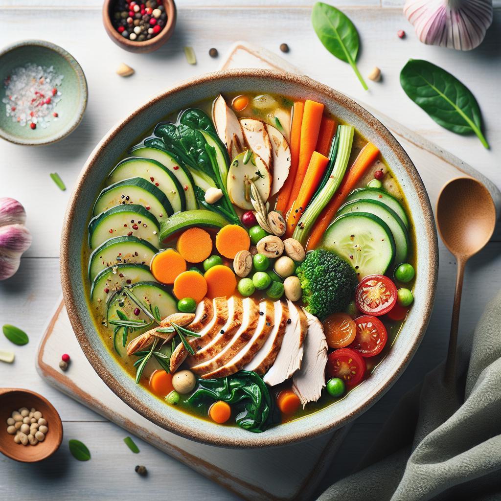 Hearty Turkey and Vegetable Soup: A Nutritious Comfort Bowl