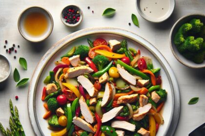 Savory Turkey and Vegetable Stir Fry: A Colorful Delight