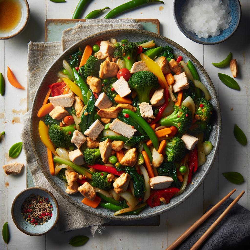 Sizzling Turkey & Veggie Stir Fry: A Quick Healthy Feast