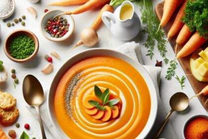 Velvety Carrot Soup: A Creamy Comfort in Every Spoon
