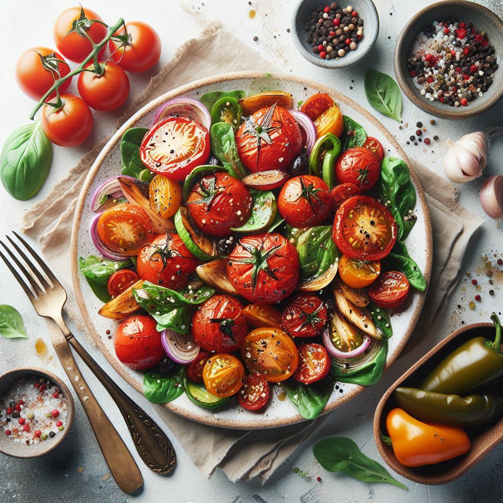 Roasted Tomato Salad: A Burst of Flavor in Every Bite