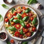 Velvety Tomato Pasta with Basil: A Creamy Italian Delight