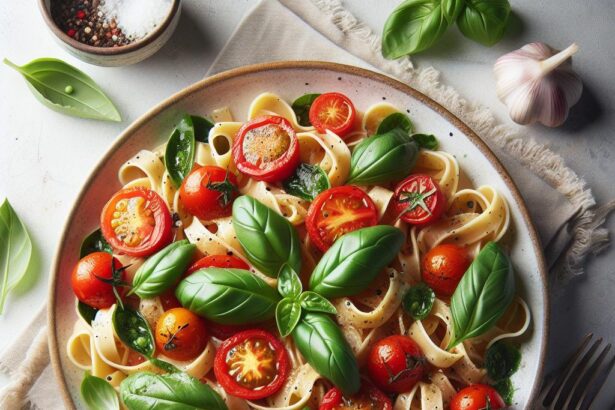 Velvety Tomato Pasta with Basil: A Creamy Italian Delight