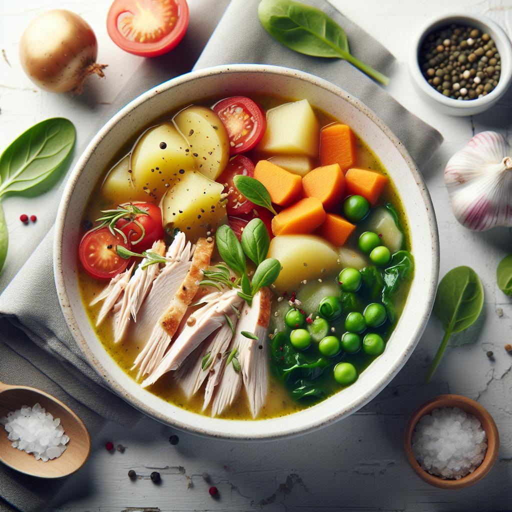 Hearty Turkey and Potato Soup: A Comfort Bowl of Warmth