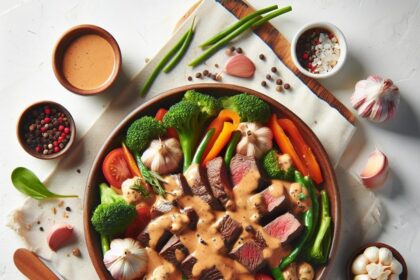Decadent Creamy Garlic Beef: A Savory Delight to Savor