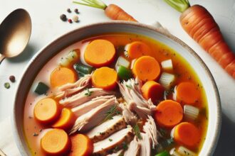 Savor the Blend: Healthy Turkey and Carrot Soup Recipe