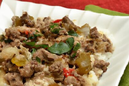 Hearty Beef and Rice Casserole: Comfort in Every Bite