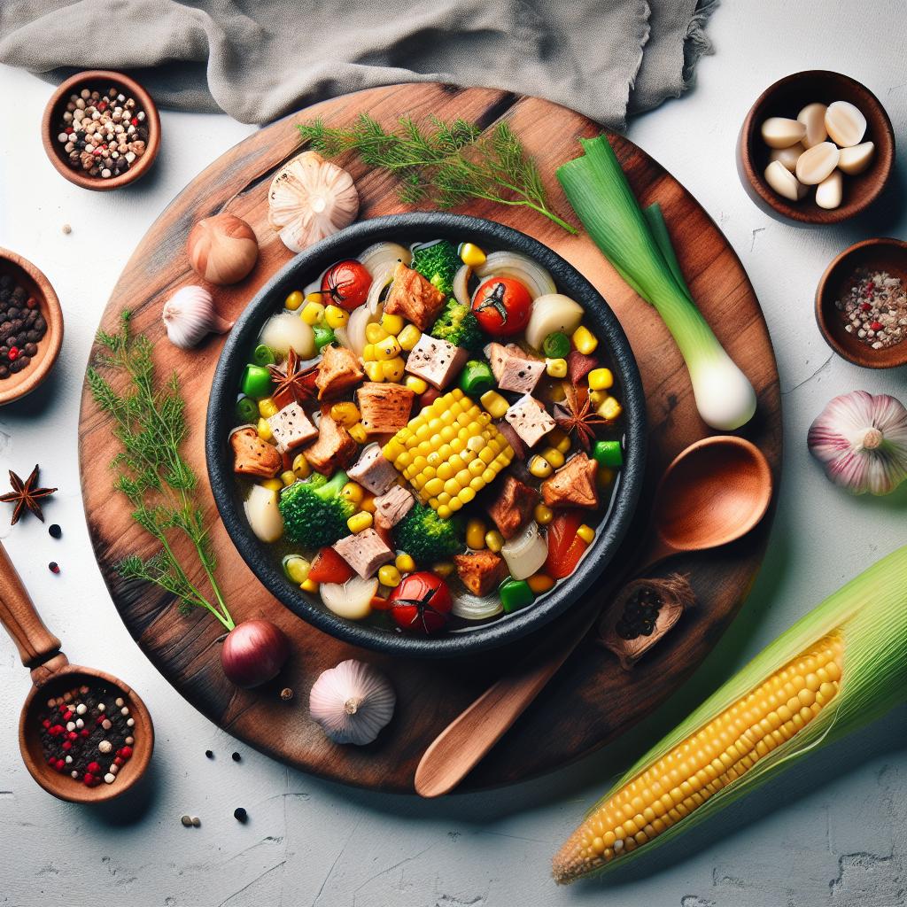 Hearty Harmony: The Art of Turkey and Corn Stew Delight