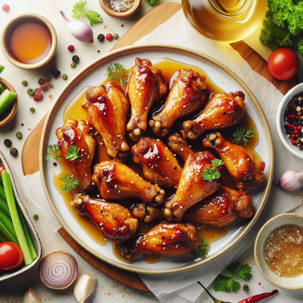 Sweet & Savory: Perfecting Baked Honey-Glazed Chicken Wings