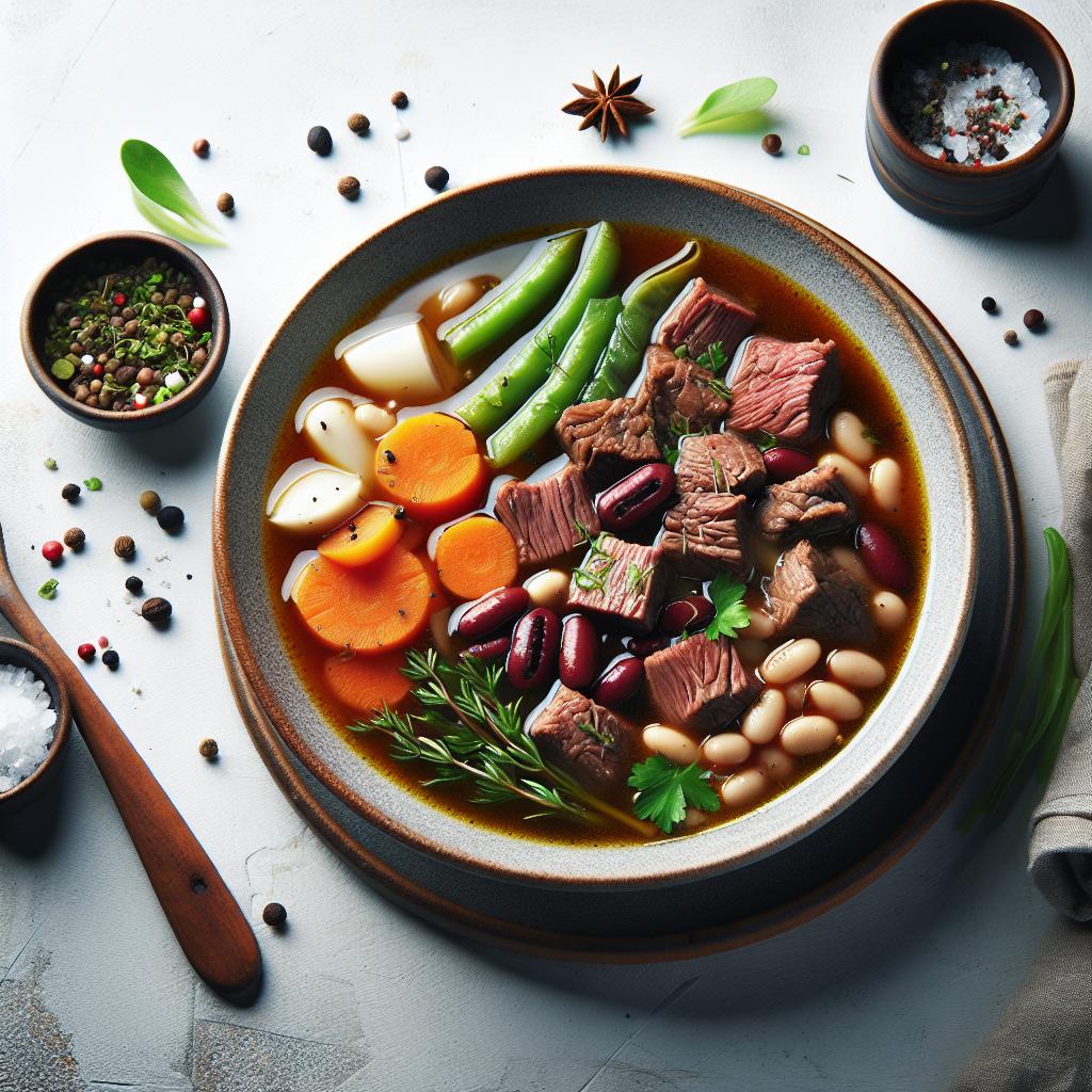 Hearty Beef and Bean Soup: A Comforting Classic Recipe