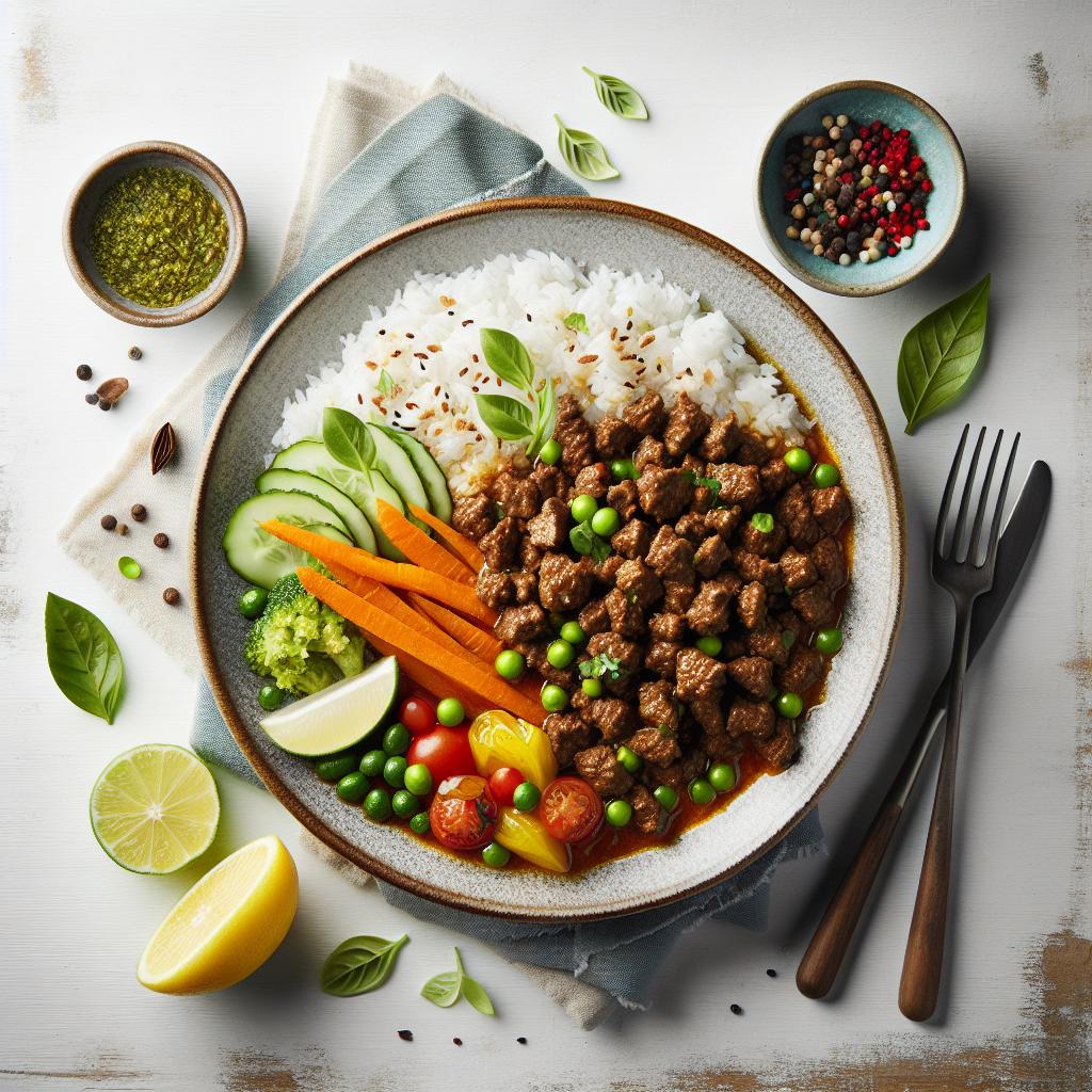Savor the Flavor: Irresistible Beef Keema with Rice Recipe