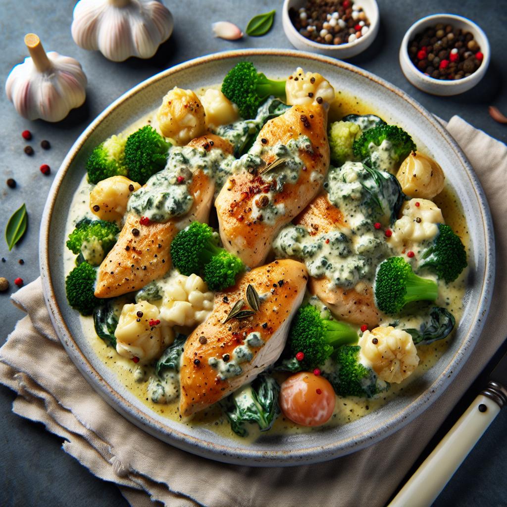 Sensational Creamy Garlic Chicken: A Flavorful Classic Recipe