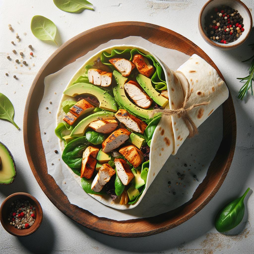 Deliciously Fresh: How to Make Chicken Avocado Wraps