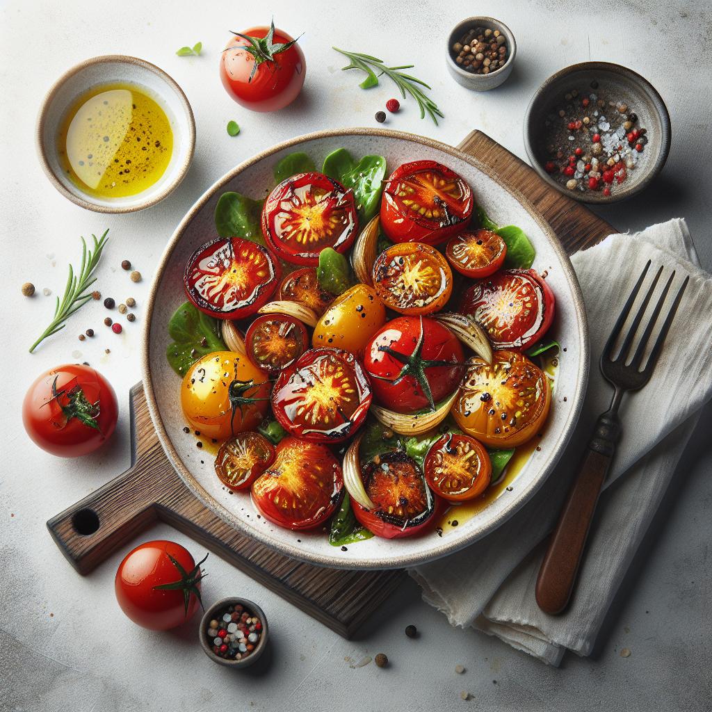 Roasted Tomato Salad: A Burst of Flavor in Every Bite