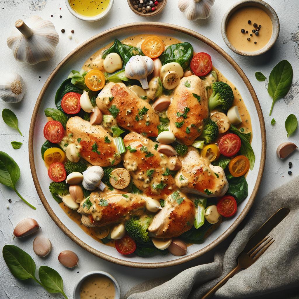 Unlock Flavor: How to Make Creamy Garlic Chicken Perfectly