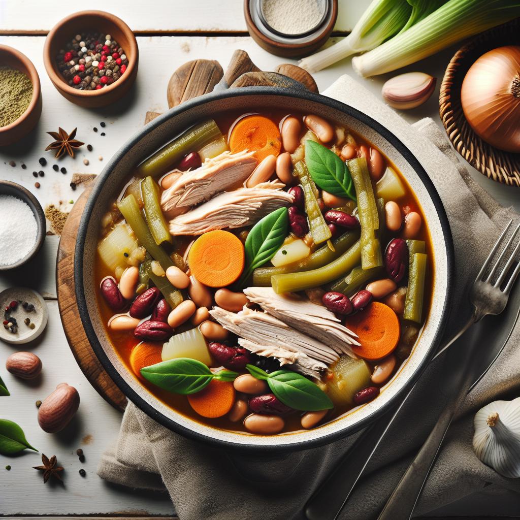 Hearty Turkey and Bean Stew: A Flavorful Comfort Classic