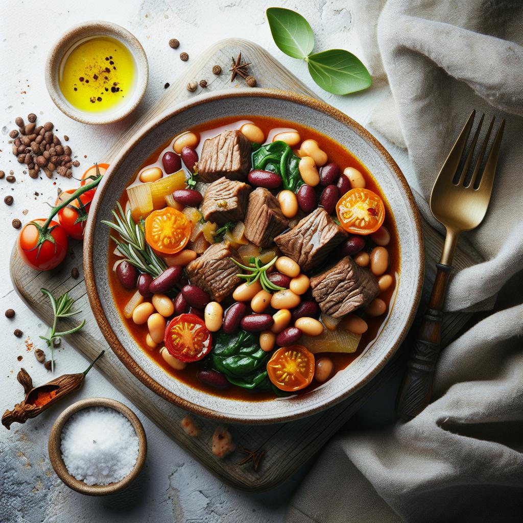 Hearty Beef and Bean Stew: A Comfort Food Classic Recipe