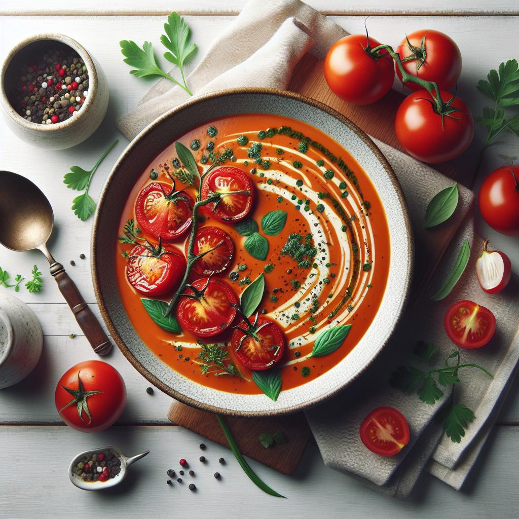 The Secret to Perfectly Bold Roasted Tomato Soup