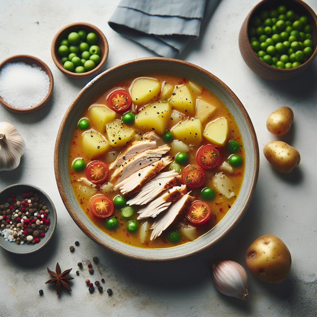 Hearty Turkey and Potato Soup: A Comfort Bowl of Warmth