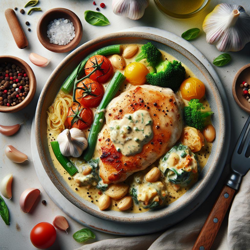 Indulgent Creamy Garlic Butter Chicken: A Flavorful Delight