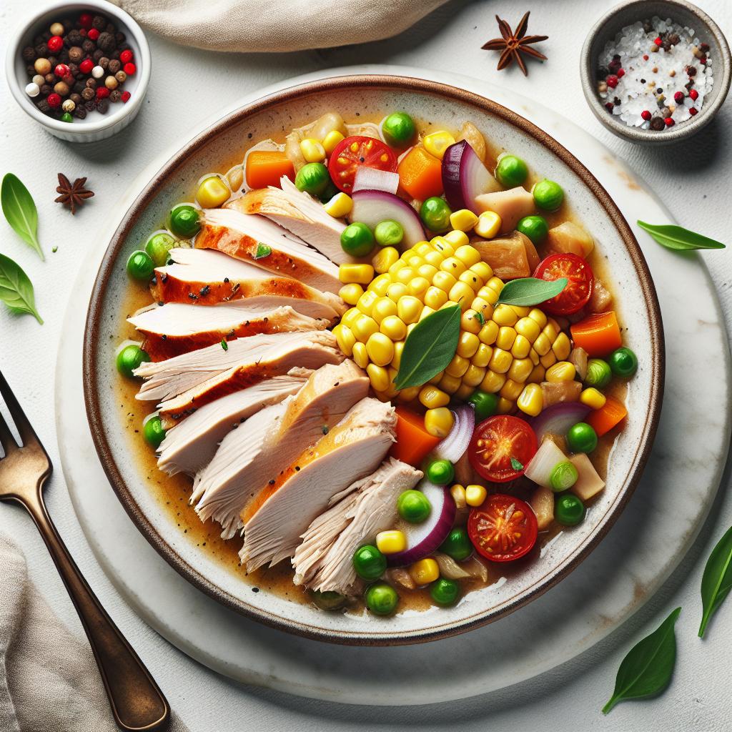 Savor the Flavor: A Hearty Turkey and Corn Stew Delight