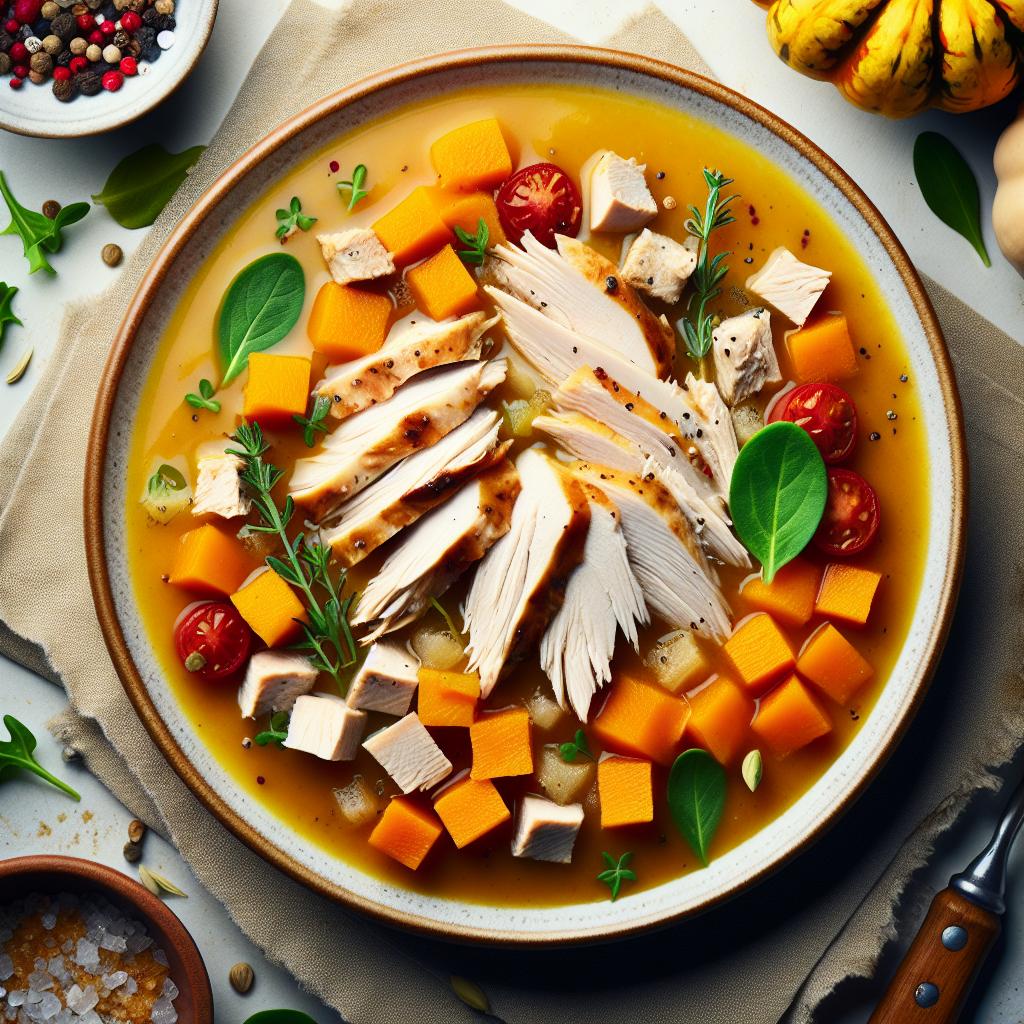 Wholesome Turkey and Squash Soup: A Cozy Fall Delight