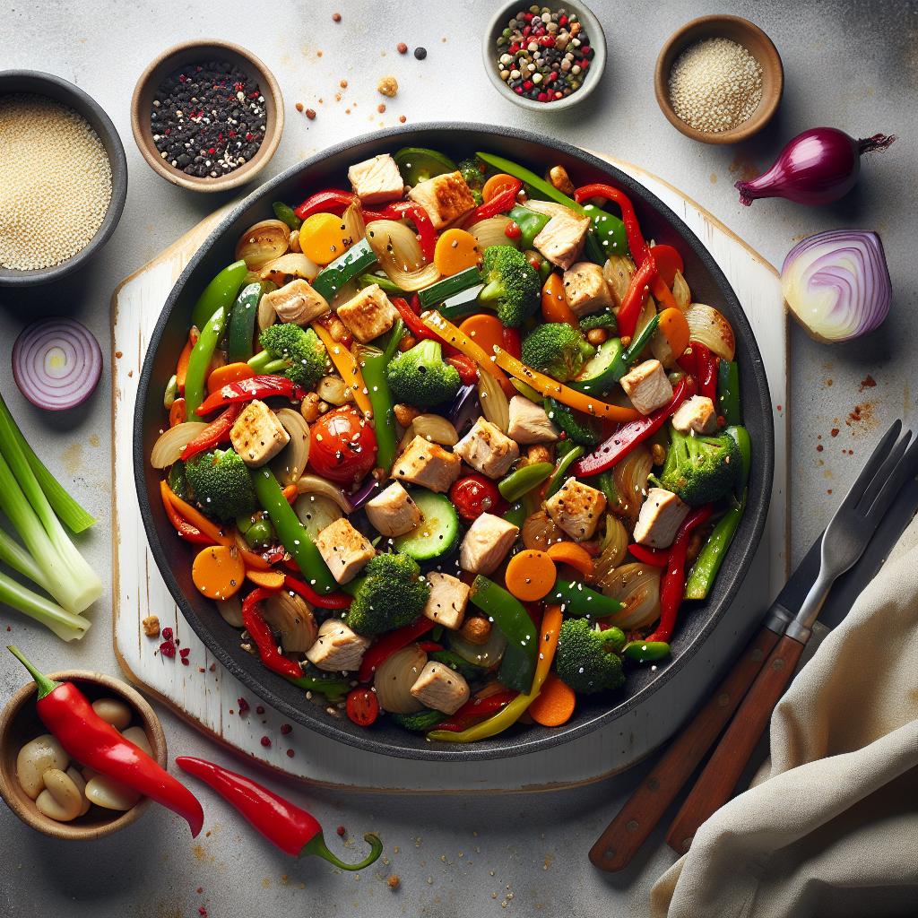 Sizzling Turkey & Veggie Stir Fry: A Quick Healthy Feast