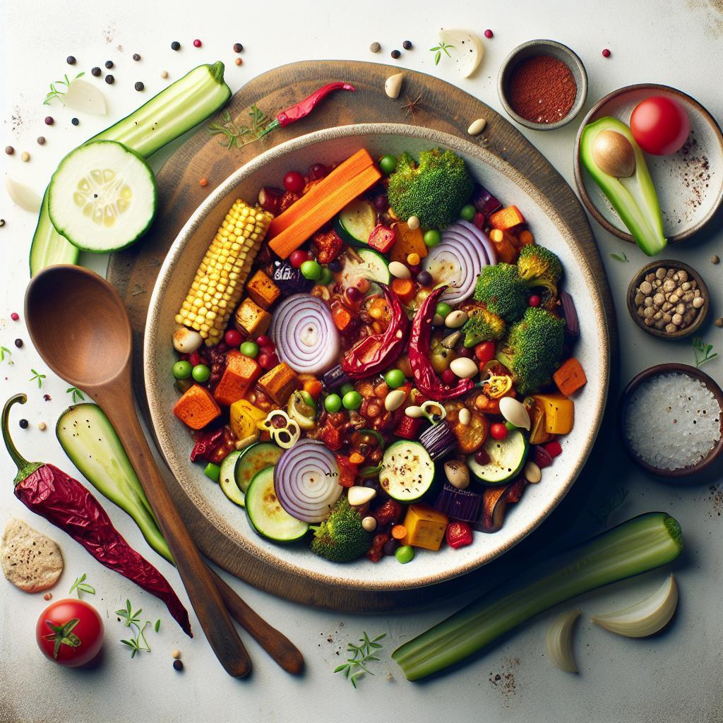 Hearty Roasted Vegetable Chili: A Flavorful Plant-Powered Feast