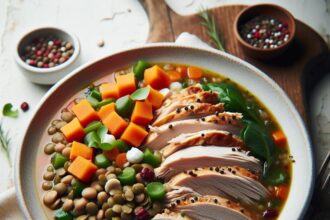 Hearty Turkey and Lentil Soup: A Nourishing Flavor Fusion