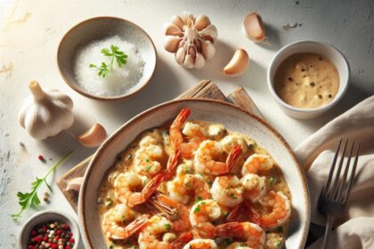 Indulge in Creamy Garlic Shrimp: A Flavorful Delight