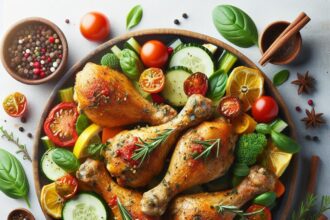 Herb-Kissed Baked Chicken Drumsticks: A Flavorful Feast
