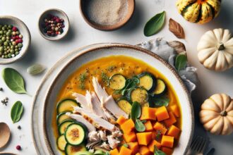 Wholesome Turkey and Squash Soup: A Cozy Fall Delight