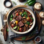 Hearty Beef and Mushroom Stew: A Savory Comfort Classic
