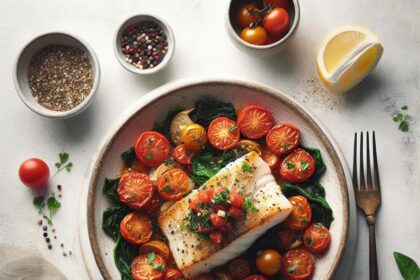 Savory Baked Cod with Tomatoes: A Healthy, Flavorful Delight