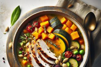 Turkey and Squash Soup: A Cozy Blend of Harvest Flavors